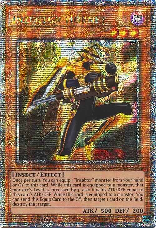 Inzektor Hornet - RA04-EN171 - (Quarter Century Secret Rare) - 1st Edition